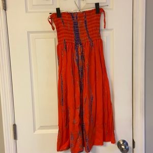 Clemson Tigers Tie Dye Stretchy Dress